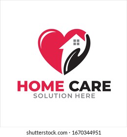 Creative Of Home Health Services Concept Logo Design Template