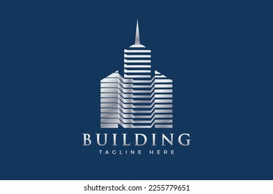 Creative Home House Builders Building Logo Design Vector Icon Symbol Illustrations, multifunctional logo that can be used in many business companies and services. It is ready to print.