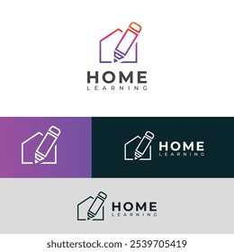 Creative Home learning logo design 