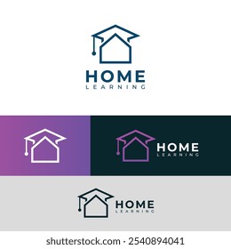 Creative Home learning logo design 