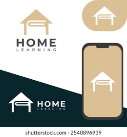 Creative Home learning logo design 