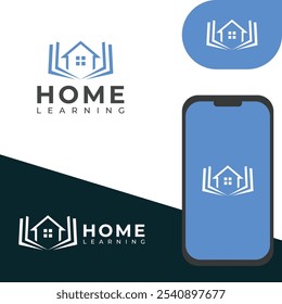 Creative Home learning logo design 