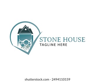 creative home logo Design Template illustration for real estate, property Company. Building construction ETC