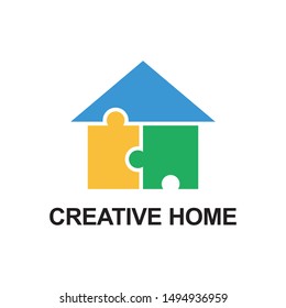 Creative Home logo template vector illustration, creative smart home logo detailing with clean background. Real estate vector. Building & landmark logo