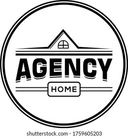 Kreatives Home-Logo, Vektordesign