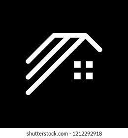 creative home smart logo detailing with clean background

