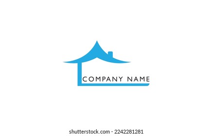 creative home smart logo detailing with clean background