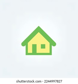 logotipo creativo hogar inteligente con un fondo limpio, Ilustración del logotipo gráfico de construcción del logotipo de construcción del logo diseño del vector