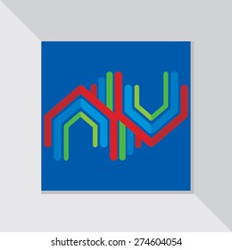 creative home vector illustration 