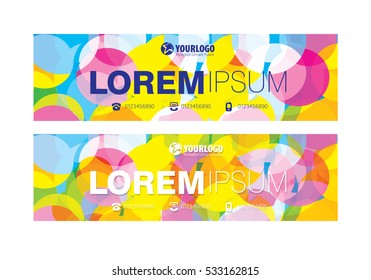 creative Horizontal Banner Templates