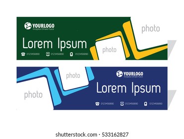 creative Horizontal Banner Templates