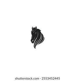 Creative Horse Elegant Logo Symbol Design Illustration Vector for Company