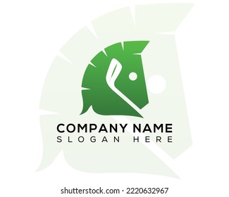 creative horse logo design icon.