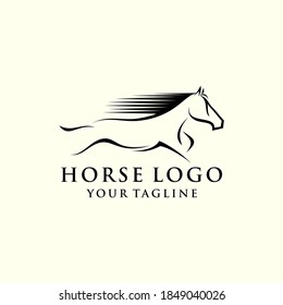 Design des Creative Horse Logos
