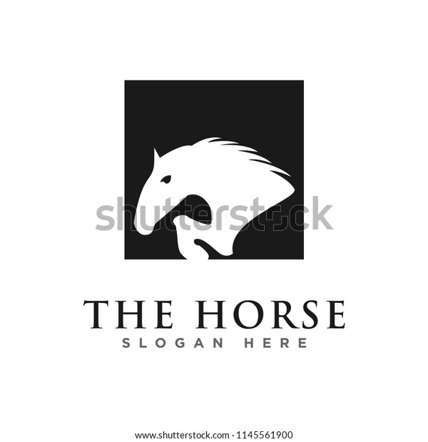 Creative Horse Logo Design Template Stock Vector Royalty Free