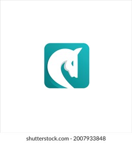 Creative Horse Logo Icon Vector Design Illustration
