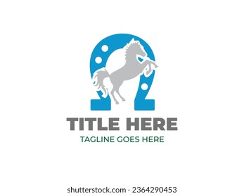 Creative Horse Shoe Logo Design