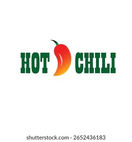 Creative Hot Chili Logo Design Idea Representing Spicy Food Concept in Modern Style  