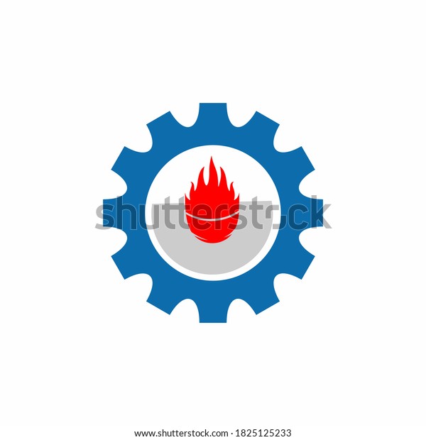 Creative Hot Gear Fire Logo Design
Illustration stock
illustration