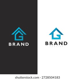 Símbolo del logotipo de la arquitectura creativa de la casa para la propiedad inmobiliaria y el negocio de construcción