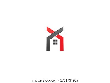 Creative House building vector symbol logo design concept