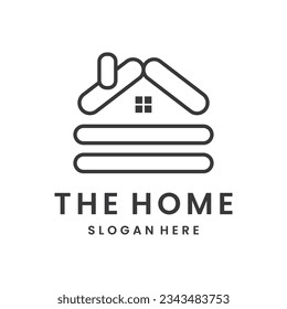 creative house detailing on white background