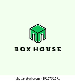Diseño de ilustración de vectores con logotipo de casa o casa creativa. Diseño de plantilla de logotipo de casa minimalista moderno y sencillo. Concepto de logotipo de Casa Creativa o Home Line Art. Diseño de logotipo moderno de ventas inmobiliarias