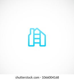 Creative house line vector designs
