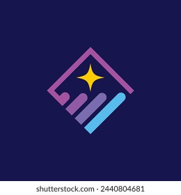 Creative house logo, creative home logo