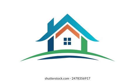 Creative House Logo Icon Innovative Vector Illustration Ideas