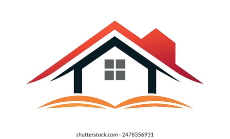 Creative House Logo Icon Innovative Vector Illustration Ideas