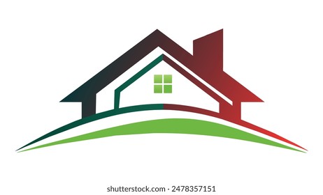 Creative House Logo Icon Innovative Vector Illustration Ideas