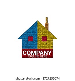 creative house logo vector design