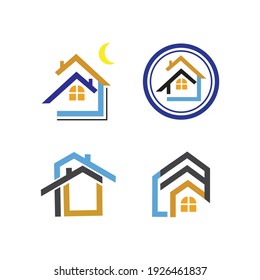 creative House set logo vector illustration design
