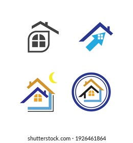 creative House set logo vector illustration design