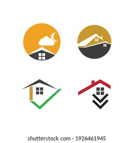 creative House set logo vector illustration design