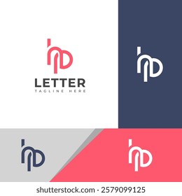 Creative HP ,PH letter logo design