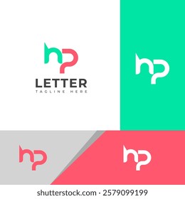Creative HP ,PH letter logo design