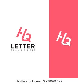 Creative HQ, QH letter logo design