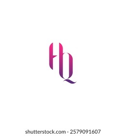 Creative HQ, QH letter logo design