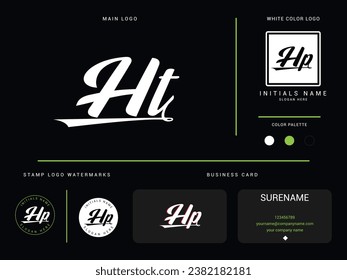 Creative Ht Logo, Unique Ht th Logo Letter Vector Art For Your Finance or Business