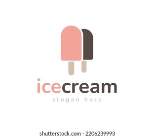 Creative Ice Cream Logo Template