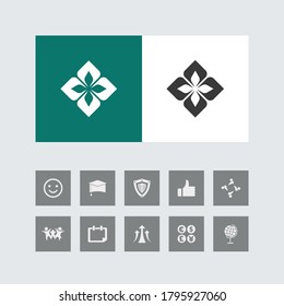 Creative Icon with Bonus Icons.