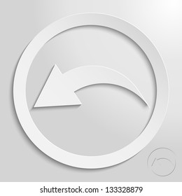 a creative icon in bright style, eps10 vector
