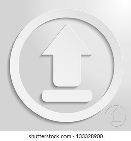 a creative icon in bright style, eps10 vector