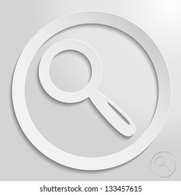 a creative icon in bright style, eps10 vector