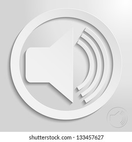 a creative icon in bright style, eps10 vector