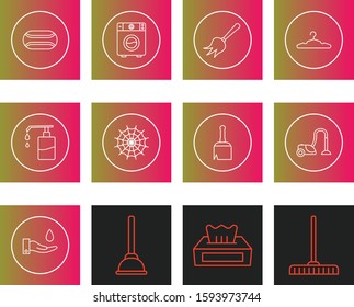 creative icon of Cleaning isolated on background

