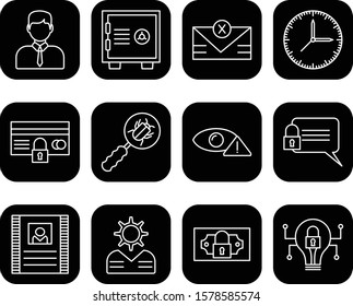 creative icon of cyber crime isolated on background
