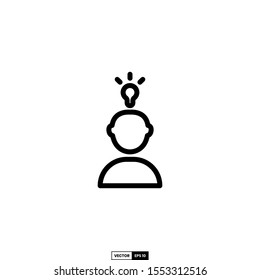 Creative icon, design inspiration vector template for interface and any purpose